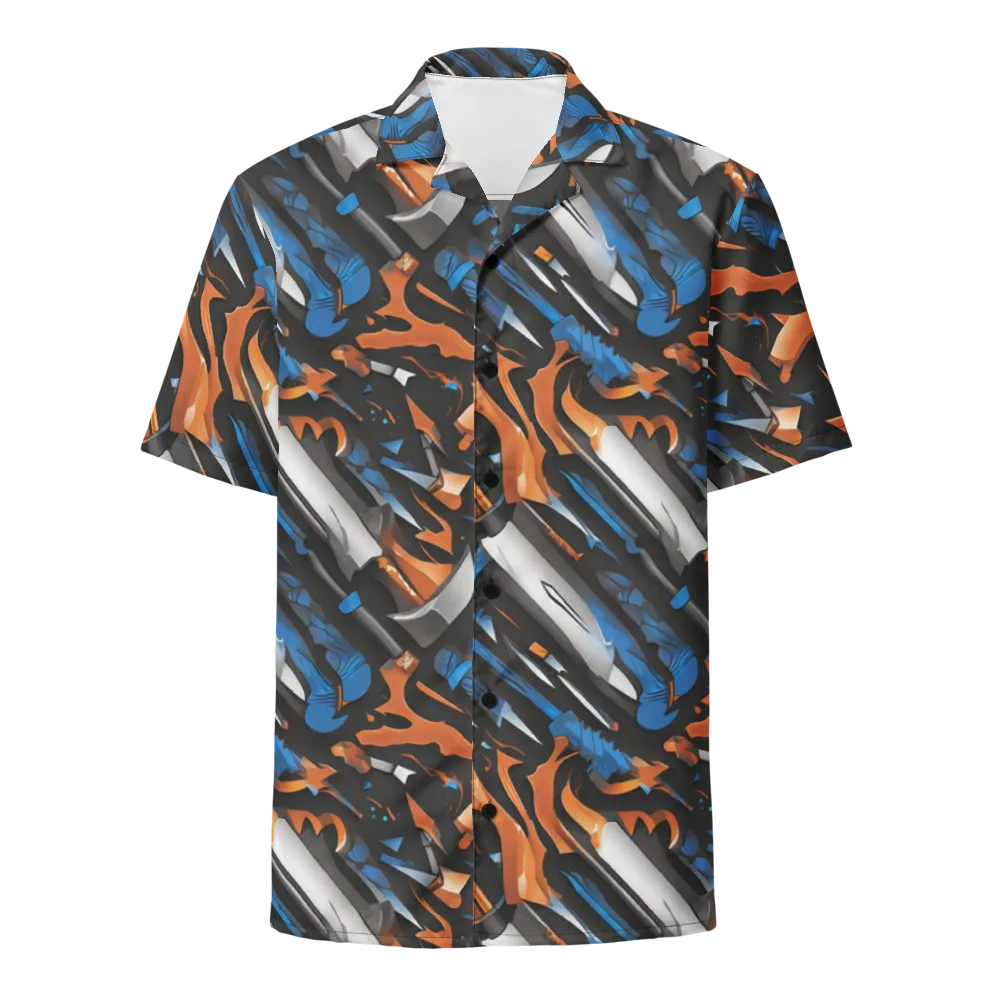 Forge Current on Button Shirt — Front