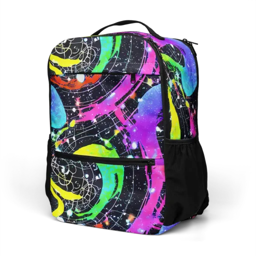 Galactic Riot on a Utility Backpack