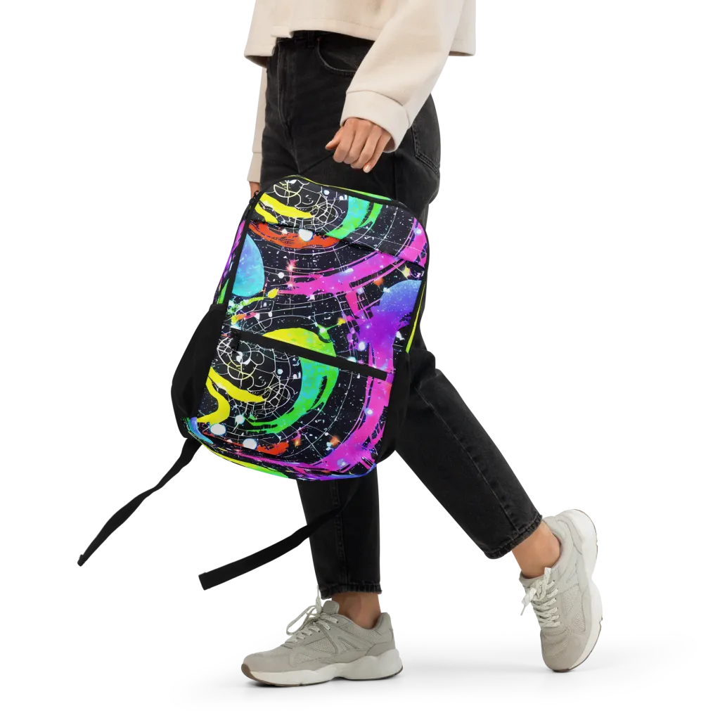 Galactic Riot on Utility Backpack — Front