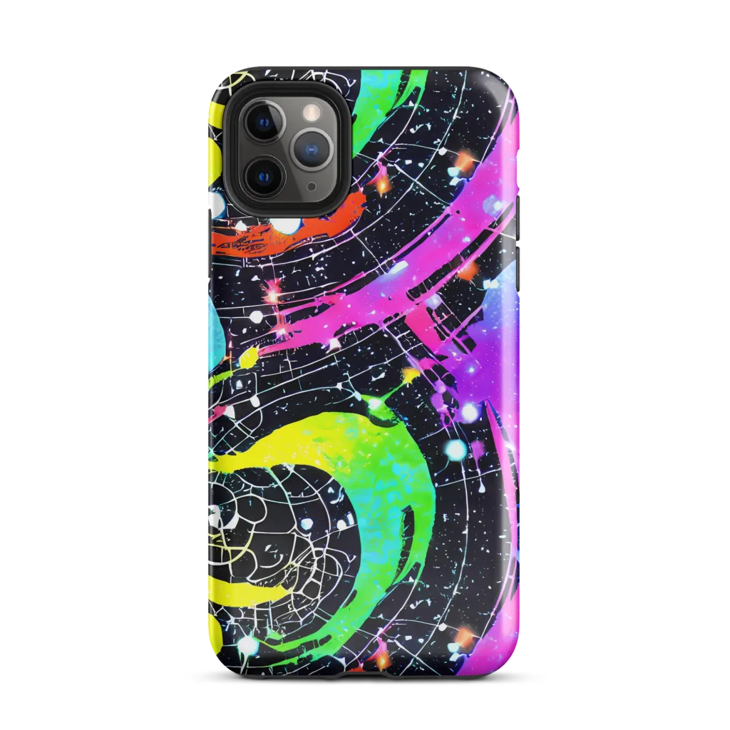 Galactic Riot on Tough Case for iPhone® — Front