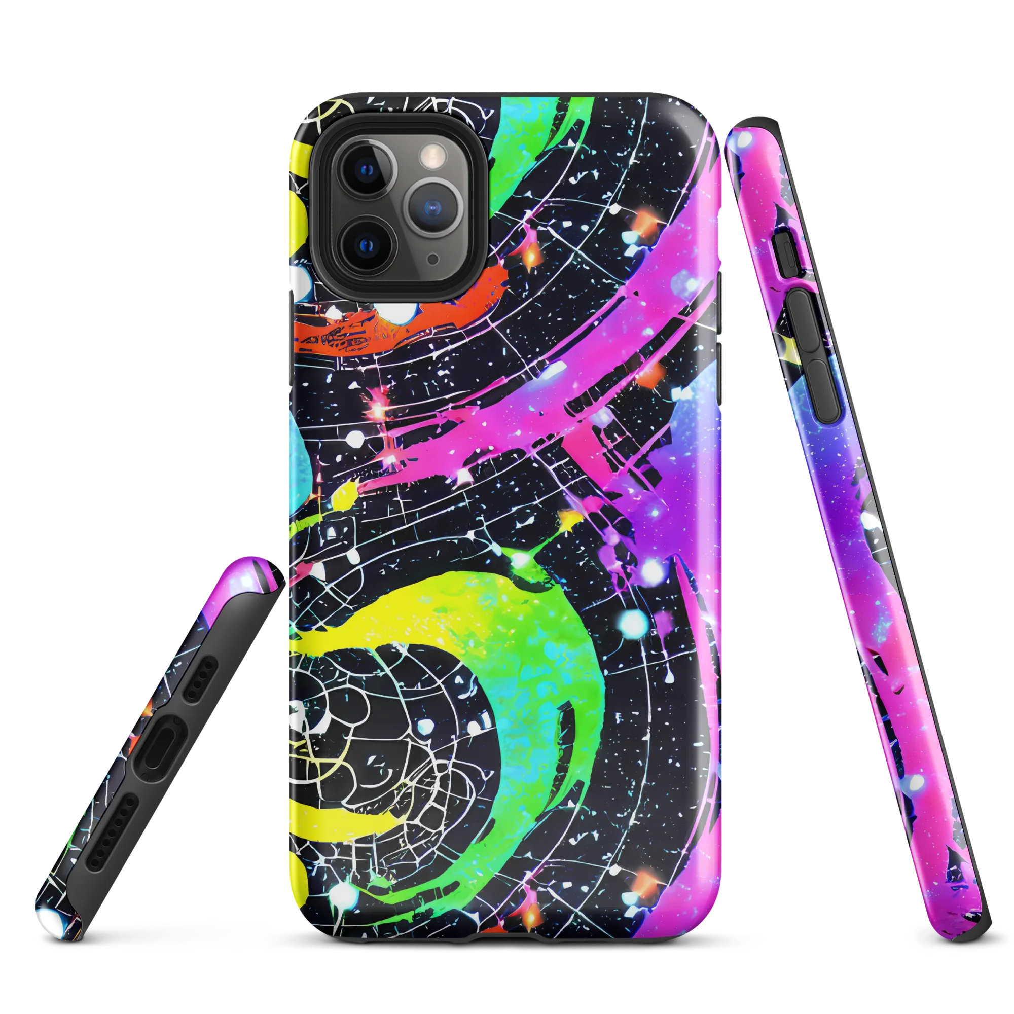 Galactic Riot on Tough Case for iPhone® — Front