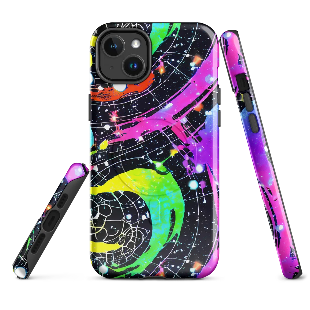 Galactic Riot on MagSafe Tough Case for iPhone® — Front