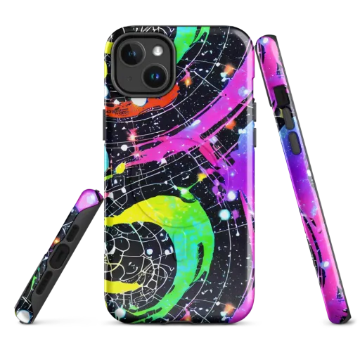Galactic Riot on a MagSafe Tough Case for iPhone®