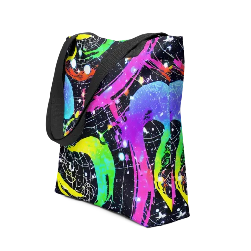Galactic Riot on a Tote Bag