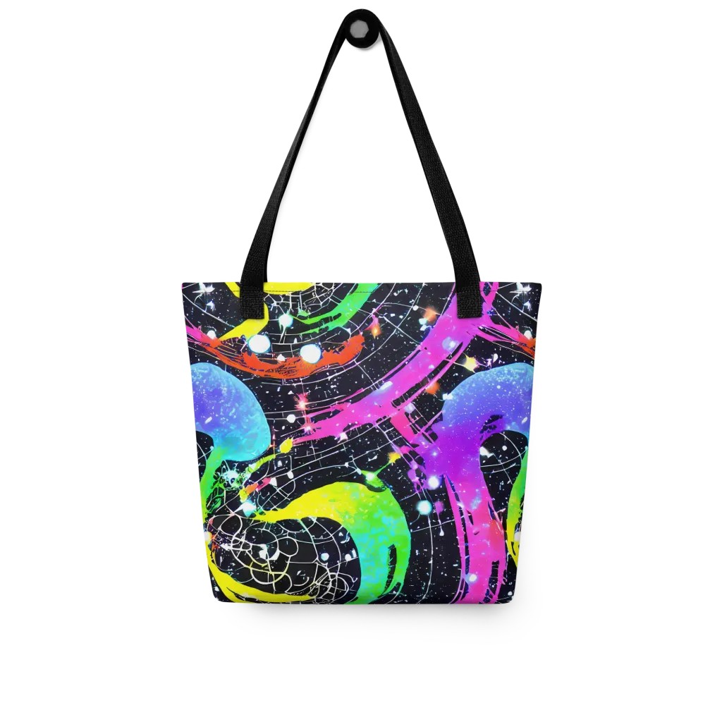 Galactic Riot on Tote Bag — Front