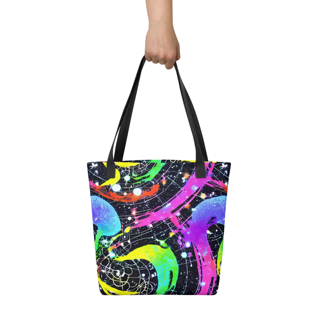 Galactic Riot on Tote Bag — Front