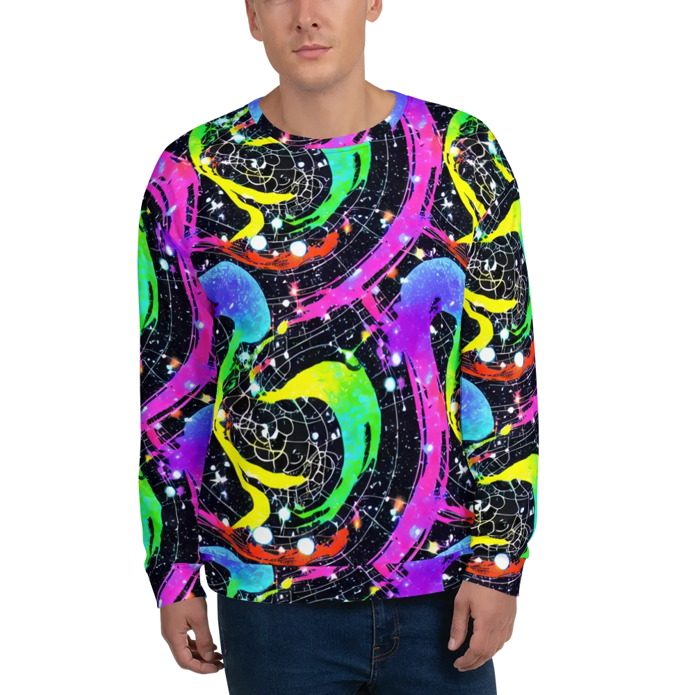 Galactic Riot on Sweatshirt — Front