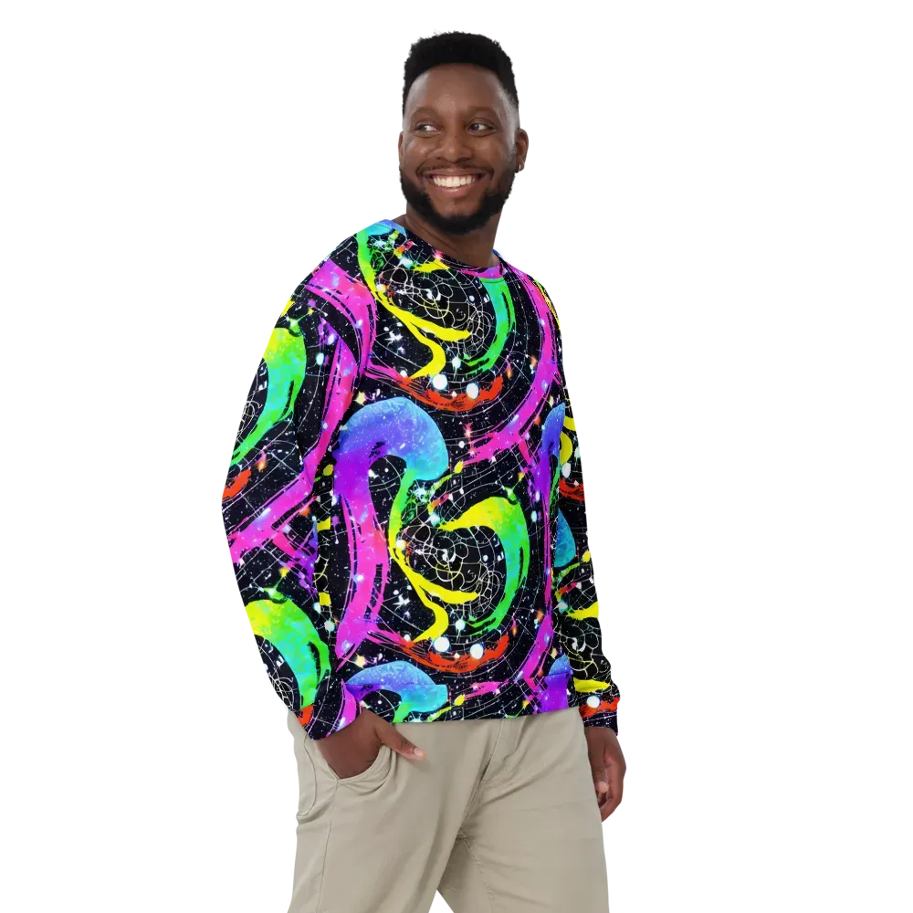 Galactic Riot on Sweatshirt — Front