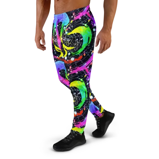 Galactic Riot on a Men's Joggers