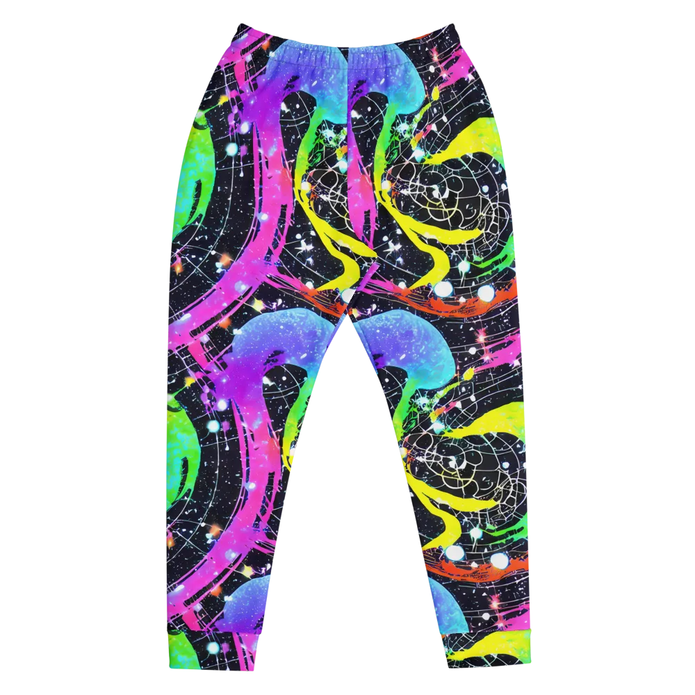 Galactic Riot on Men's Joggers — Front