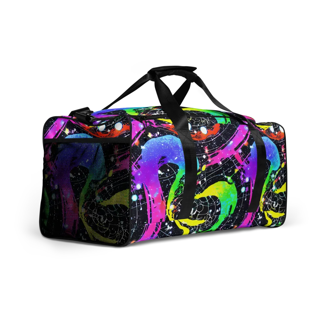 Galactic Riot on Duffle Bag — Right Front