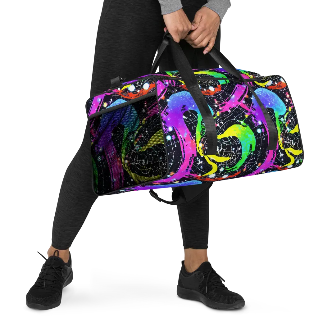 Galactic Riot on Duffle Bag — Right Front