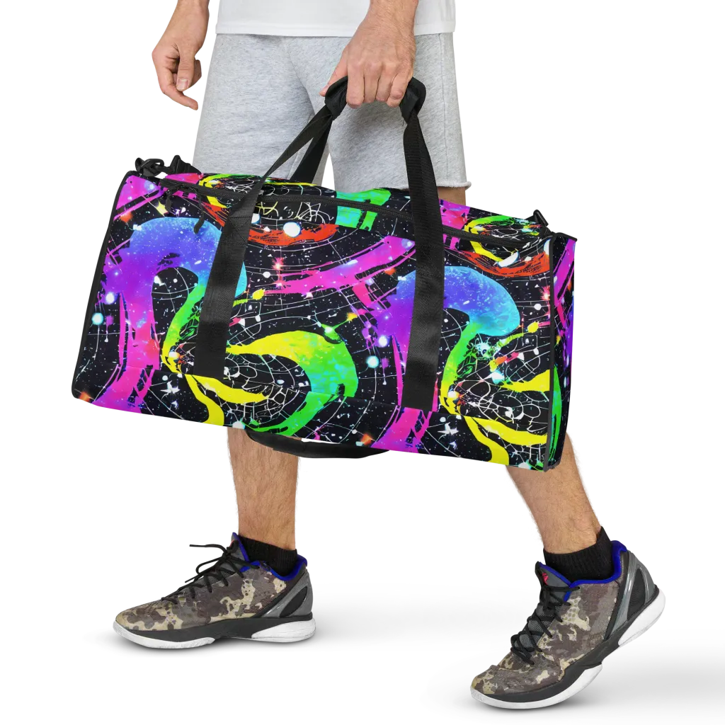 Galactic Riot on Duffle Bag — Front