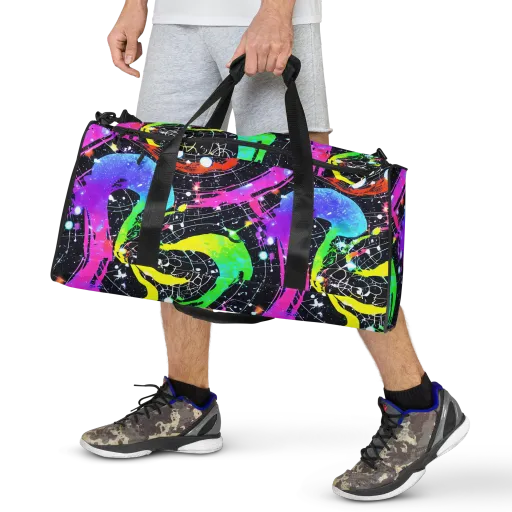 Galactic Riot on a Duffle Bag