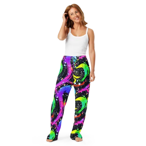 Galactic Riot on a Women's Pajama Pants
