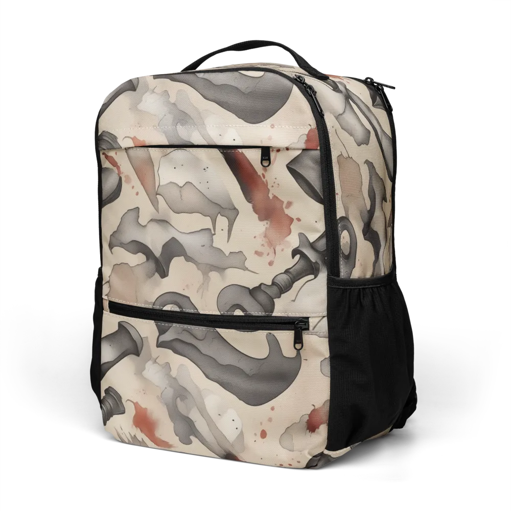 Ink And Iron on Utility Backpack — Left Front