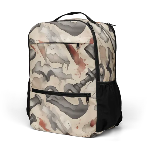 Ink And Iron on a Utility Backpack