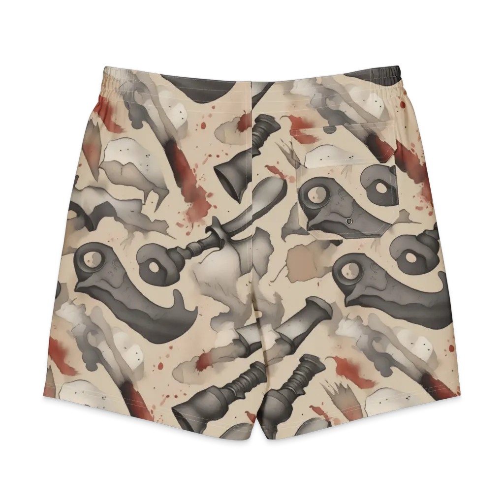 Ink And Iron on Men's Board Shorts — Back
