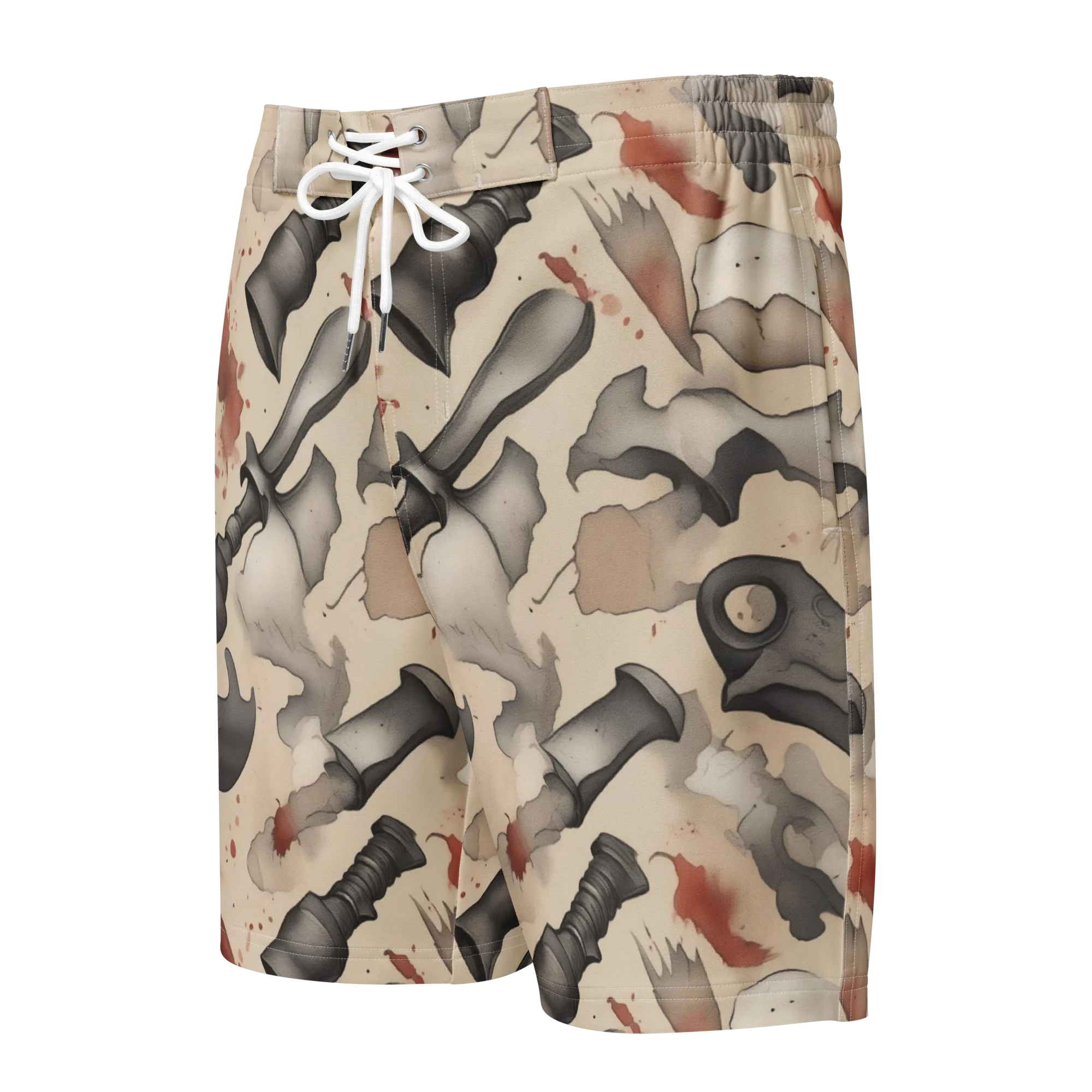 Ink And Iron on Men's Board Shorts — Front