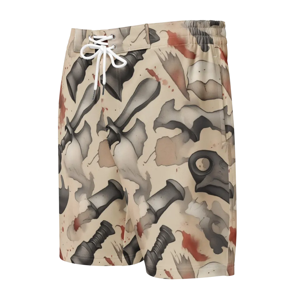 Ink And Iron on Men's Board Shorts — Front