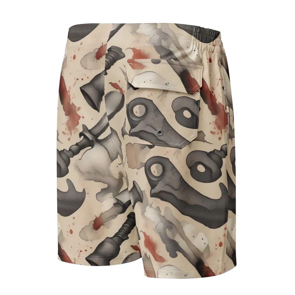 Ink And Iron on Men's Board Shorts — Back