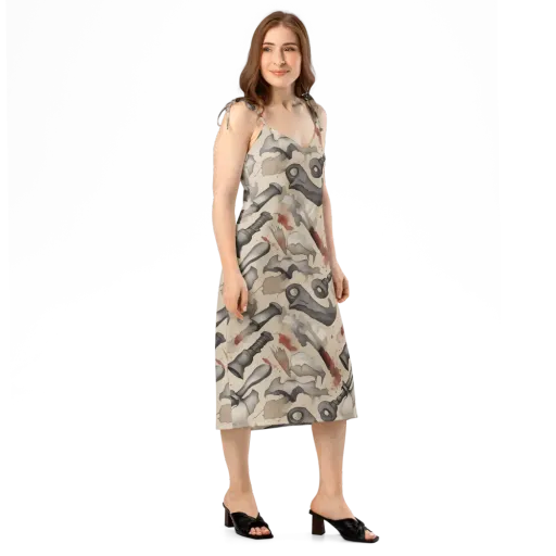 Ink And Iron on a Slip Dress