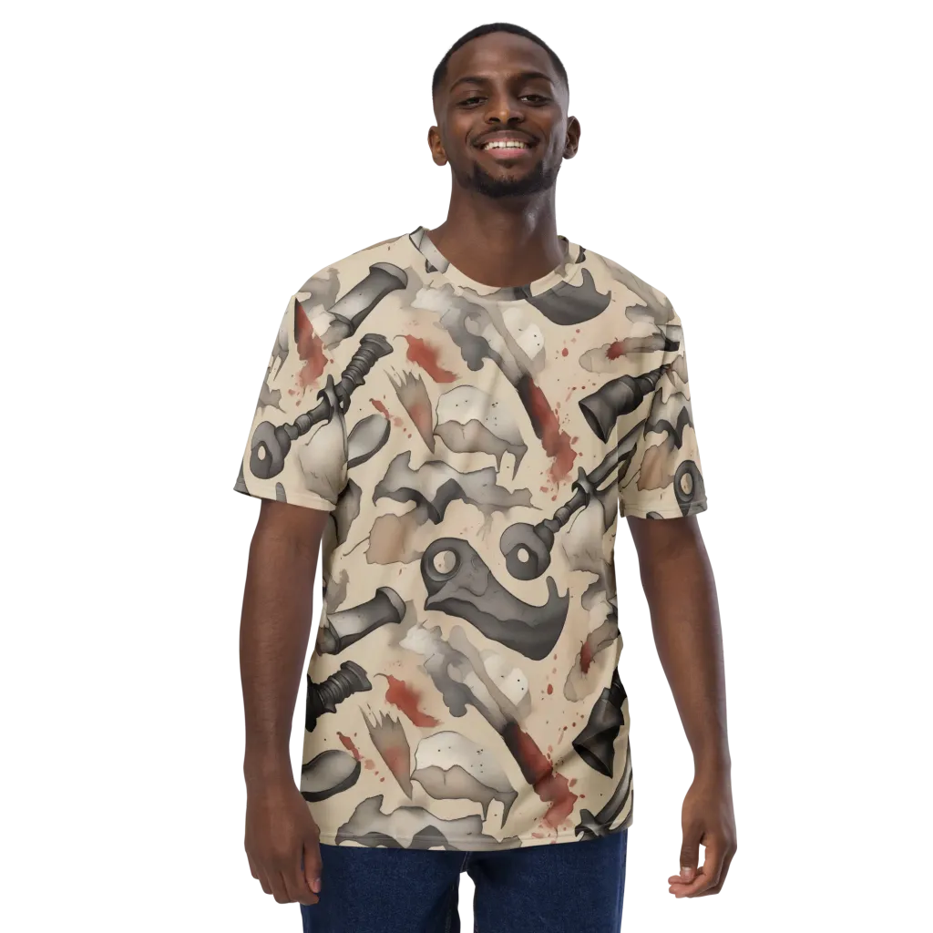 Ink And Iron on Men's Crew Neck T-Shirt — Front