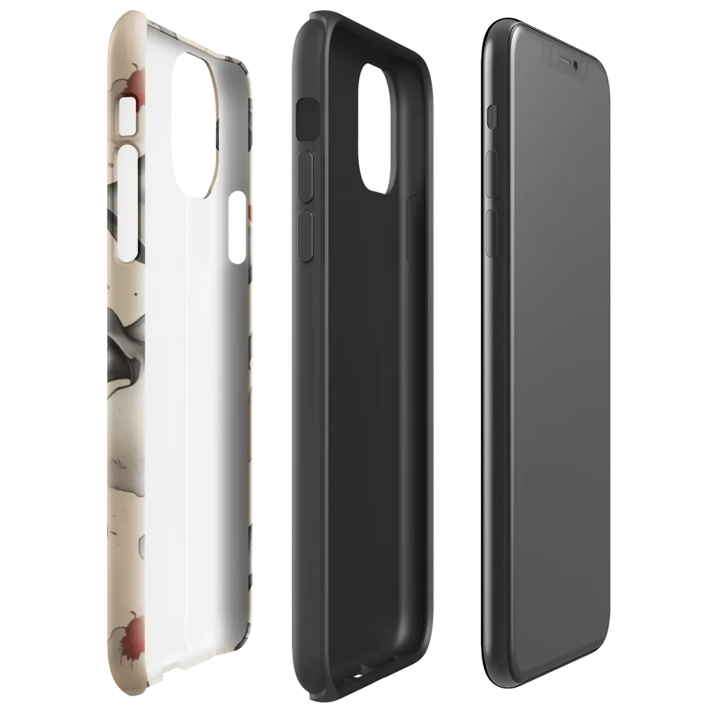 Ink And Iron on Tough Case for iPhone® — Right