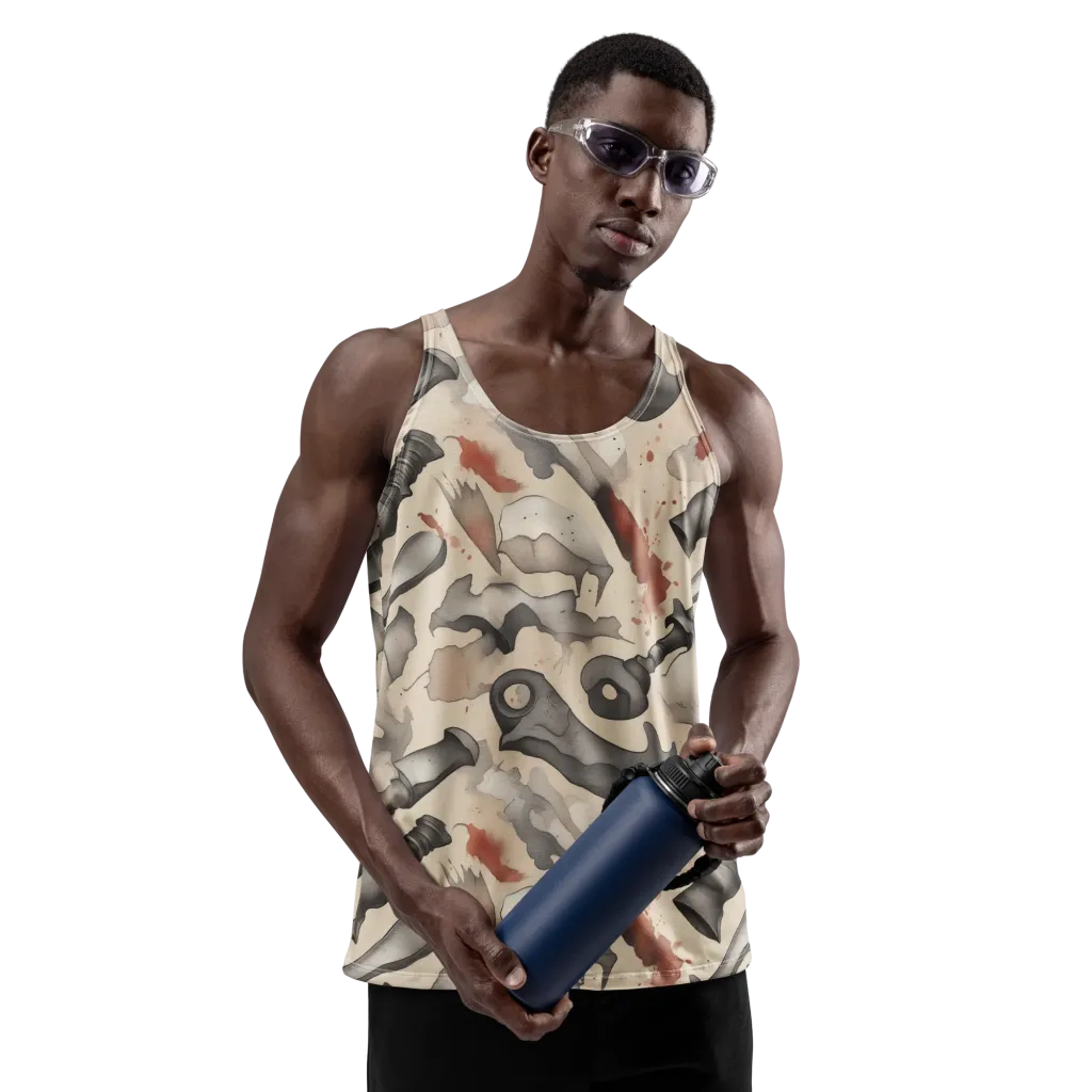 Ink And Iron on Men's Tank Top — Front