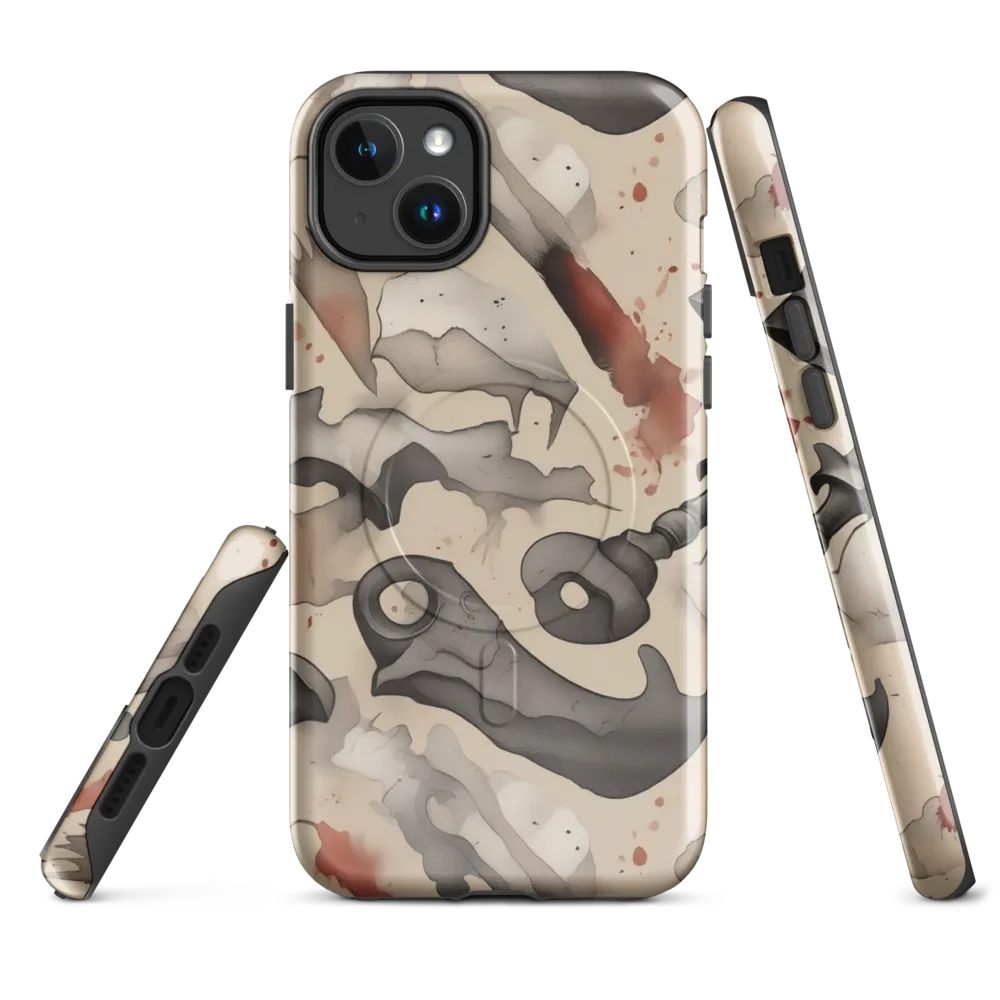 Ink And Iron on MagSafe Tough Case for iPhone® — Front