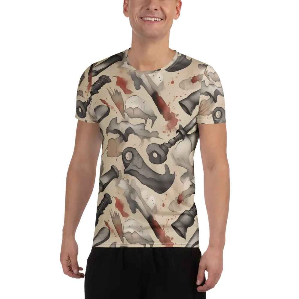 Ink And Iron on Men's Athletic T-Shirt — Front