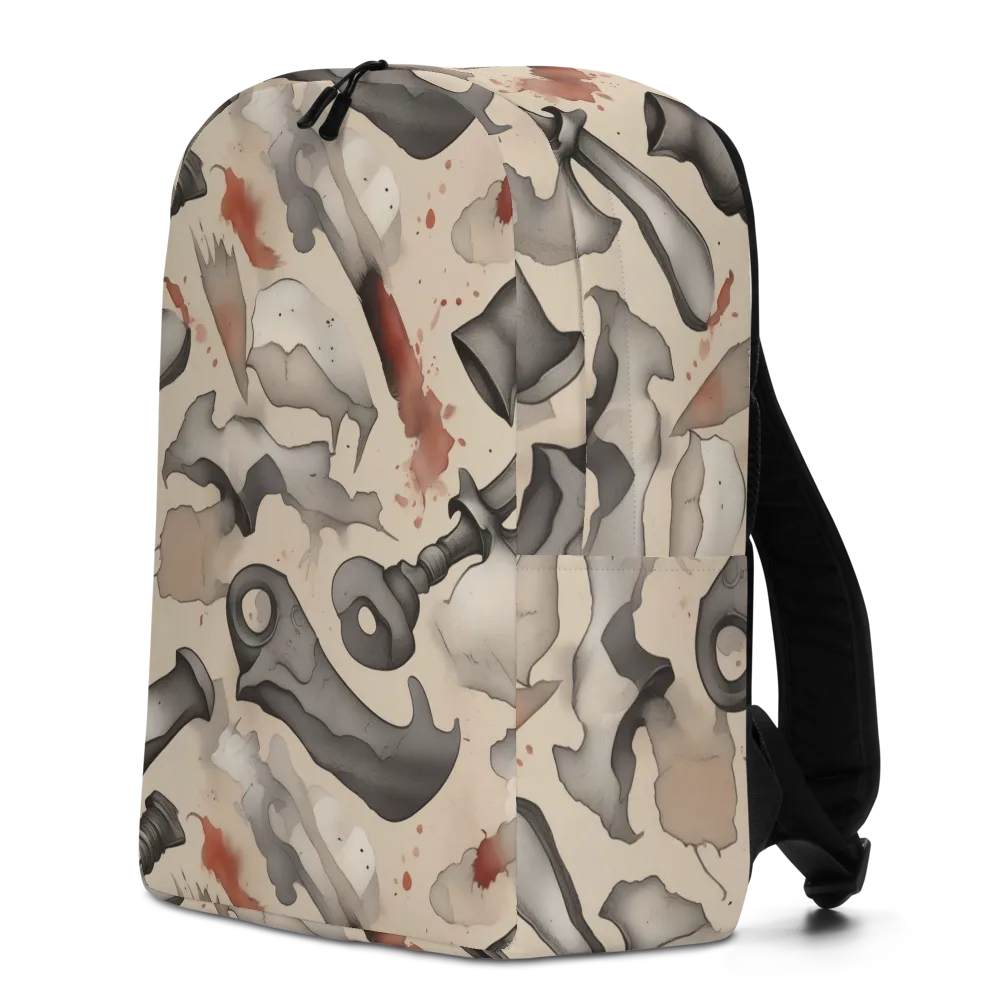 Ink And Iron on Minimalist Backpack — Left