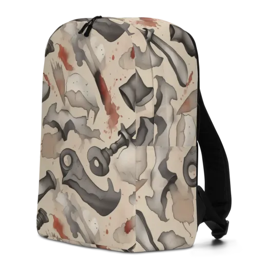 Ink And Iron on a Minimalist Backpack