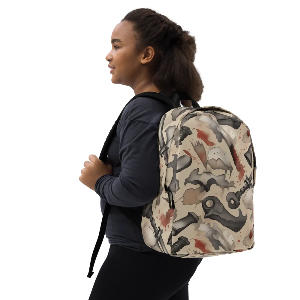 Ink And Iron on Minimalist Backpack — Right Front