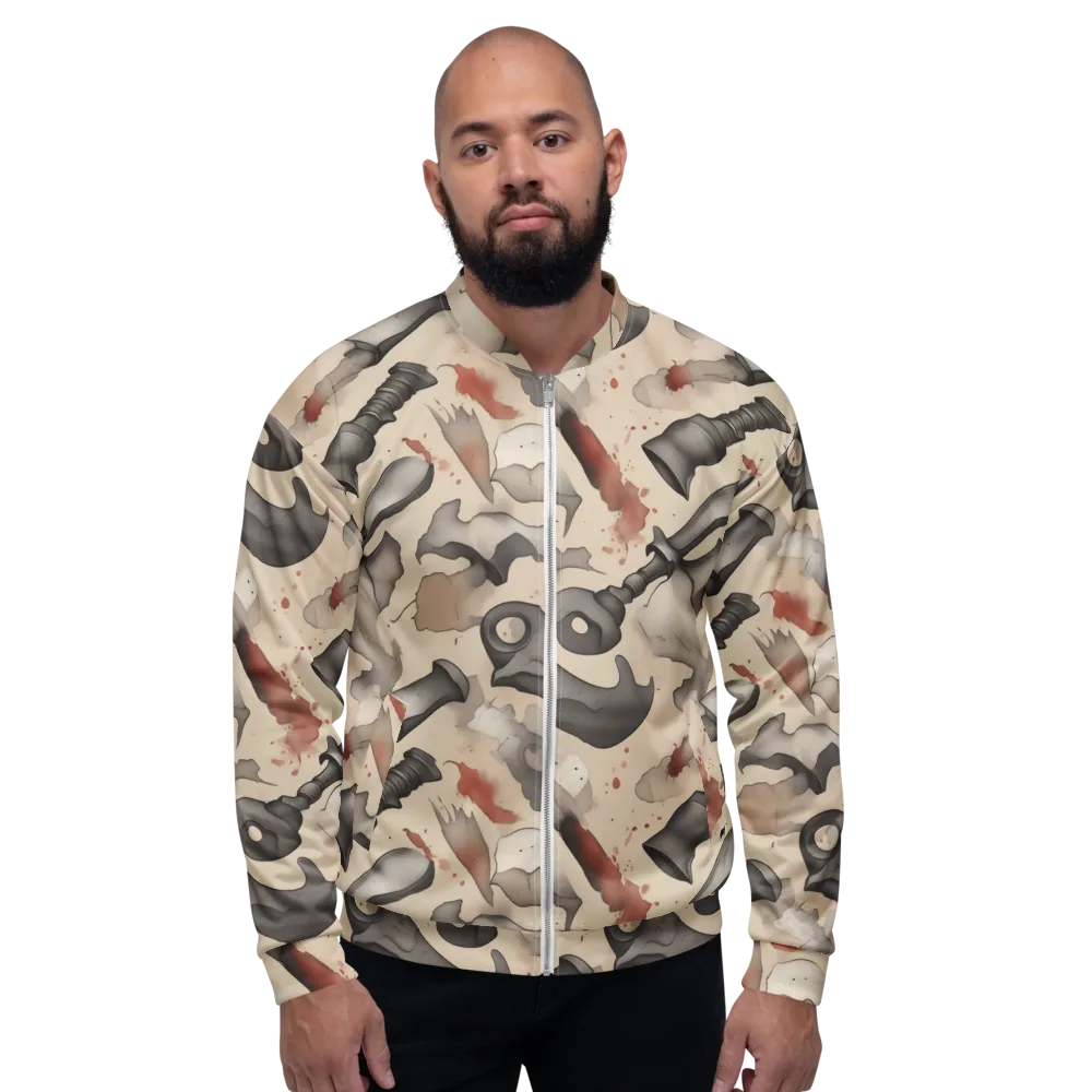 Ink And Iron on Bomber Jacket — Front