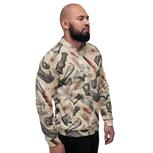 Ink And Iron on a Bomber Jacket