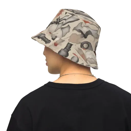 Ink And Iron on a Reversible Bucket Hat