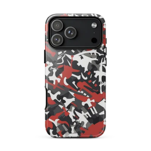 Riot Geometry on a Tough Case for iPhone®