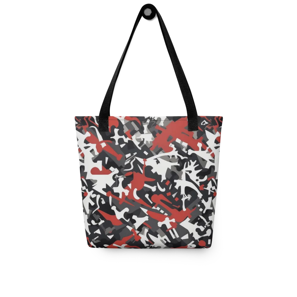 Riot Geometry on Tote Bag — Front