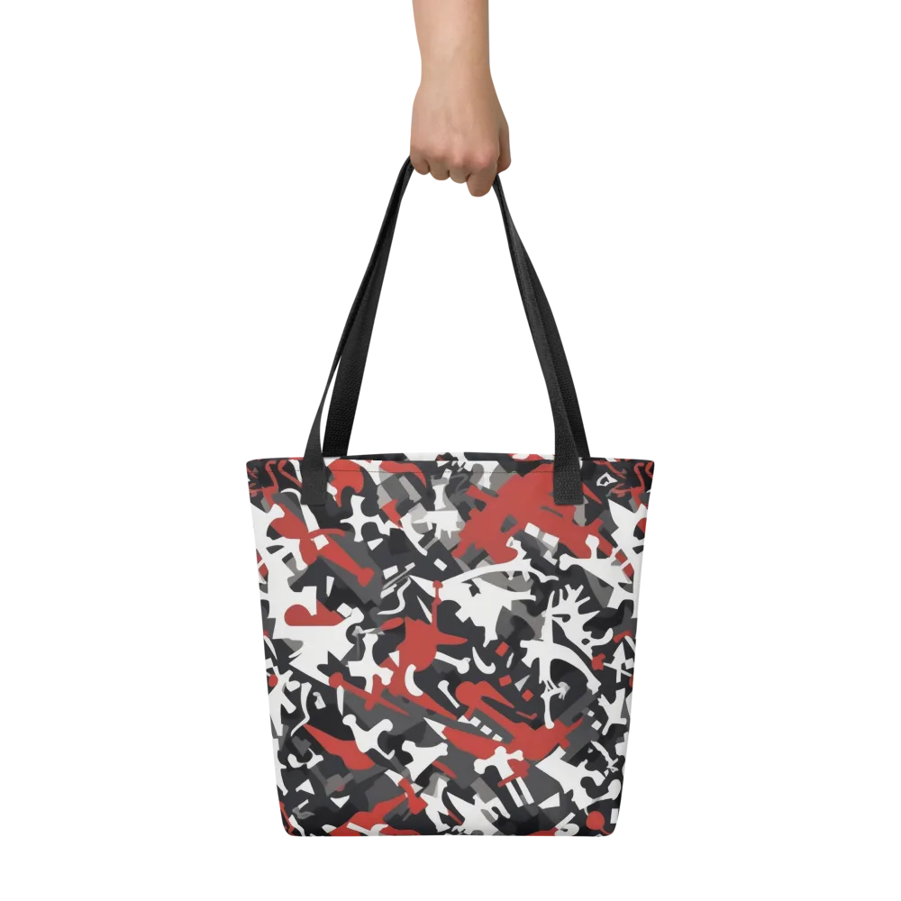 Riot Geometry on Tote Bag — Front