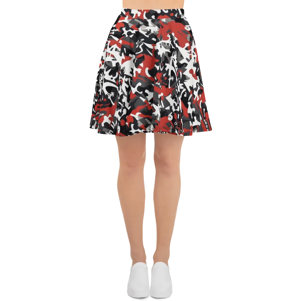 Riot Geometry on Skater Skirt — Front