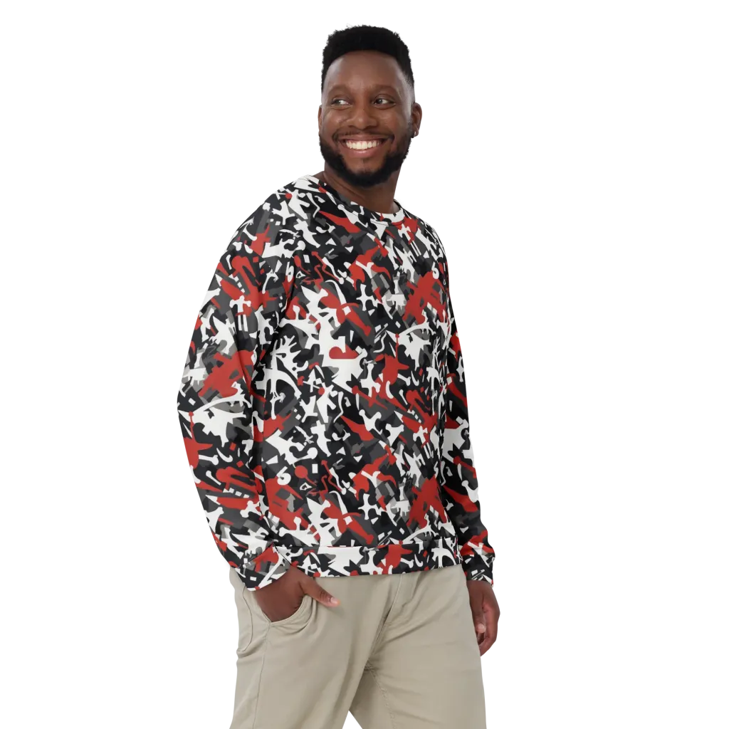 Riot Geometry on Sweatshirt — Front