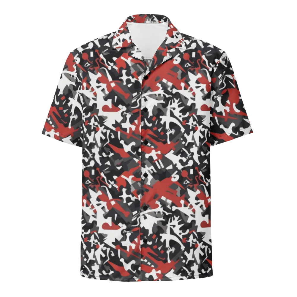 Riot Geometry on Button Shirt — Front