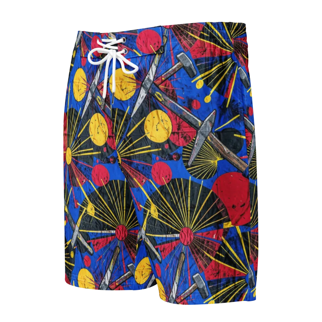 Strata Spark on Men's Board Shorts — Front