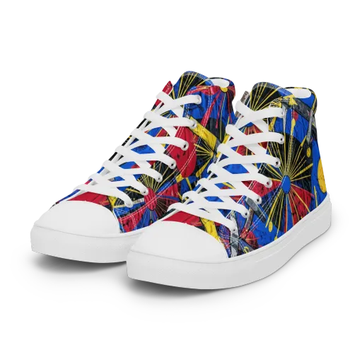 Strata Spark on a Women's High Top Canvas Shoes