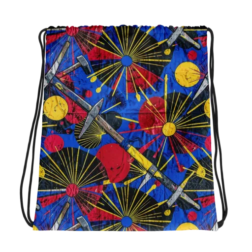 Strata Spark on a Drawstring Bag