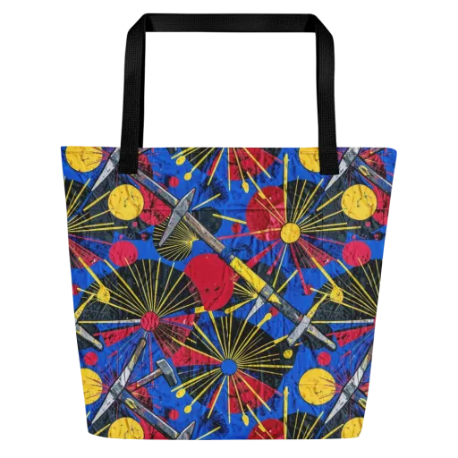 Strata Spark on a Large Tote Bag W/ Pocket
