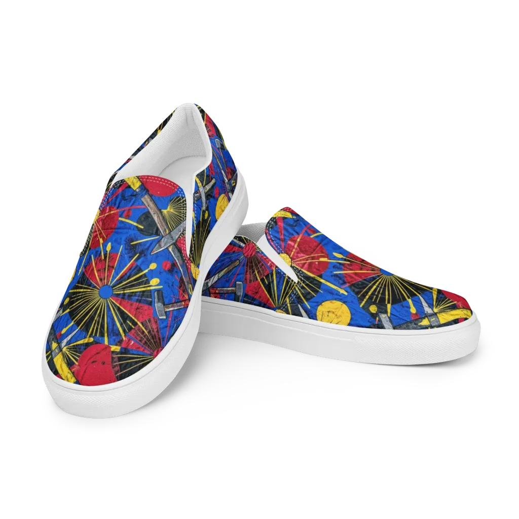 Strata Spark on Women's Slip-On Canvas Shoes — Left Front