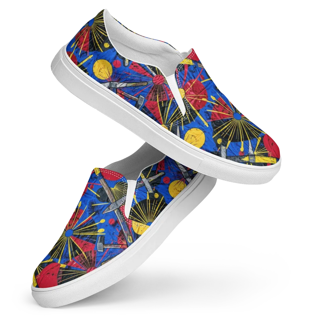 Strata Spark on Women's Slip-On Canvas Shoes — Front