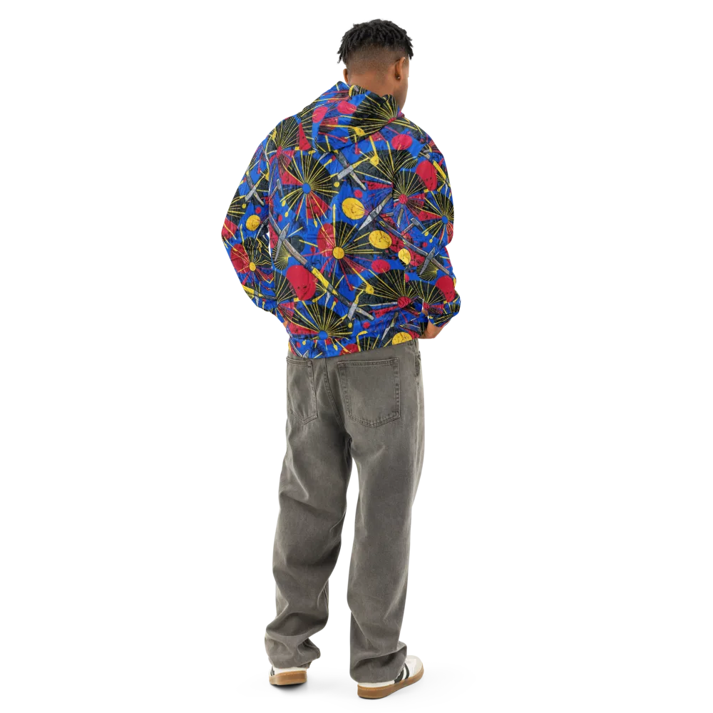 Strata Spark on Cotton Hoodie — Back